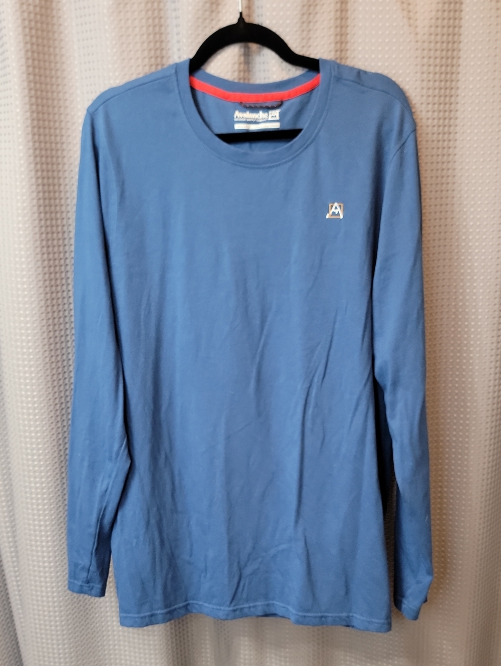 Avalanche Blue Long Sleeve Crew Neck Shirt Size XL
